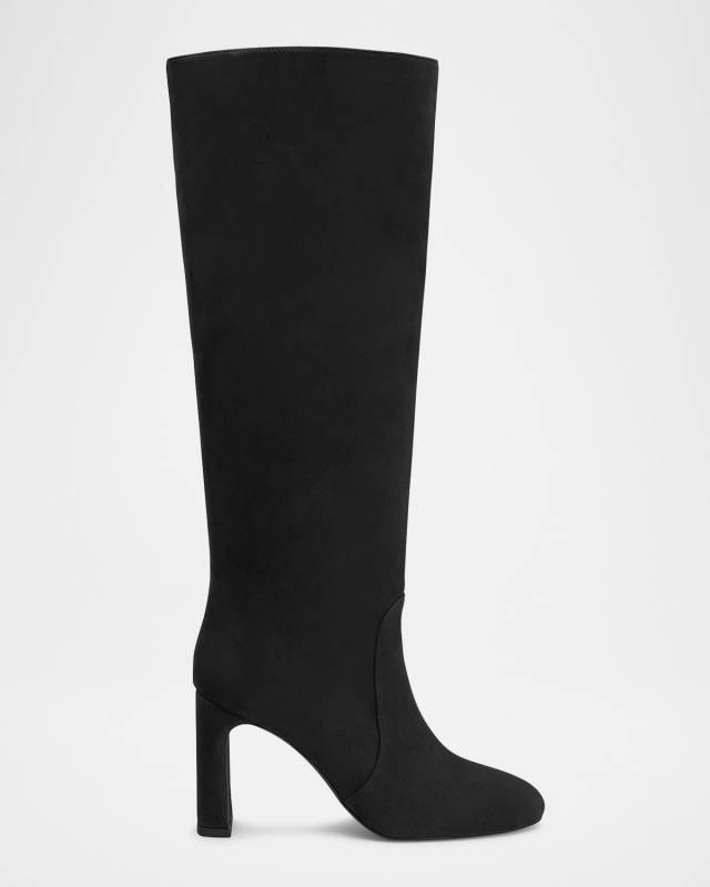 85mm Babette Tubo Suede Knee-High B